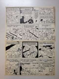 De Moor, Bob - 1 Original page - Nonkel Zigomar, Snoe en Snolleke - Het Hambras Serum - 1951 | Catawiki