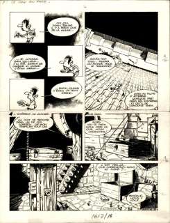 Seron, Pierre - 1 Original page - Les Petits Hommes T4 - Le Coq en pâte - 1968 | Catawiki