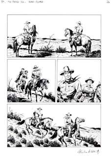 Piccinelli, Alessandro - 2 Original page - Tex Maxi #27 - "i tre fratelli Bill" - 2020 | Catawiki