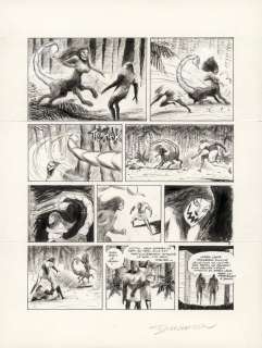 Frantz Duchazeau - Planche originale - Gilgamesh