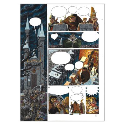 Olivier Milhiet | Spoogue - Tome 1 planche originale 38 | Achetez de l’Art