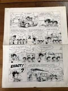 Dupont, Bertrand - 1 Original page - Modeste & Pompon R1 - On n’a besoin de rien ! - (années 1970) | Catawiki