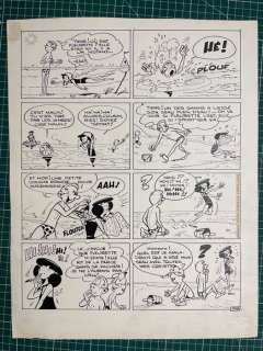 Greg - 1 Original page - Fleurette - 1960 | Catawiki