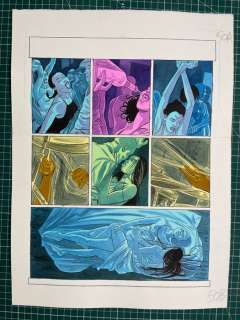 Warnauts & Raives - 1 Original colour page - Un Diamant sous la Lune | Catawiki