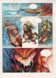 Azpiri, Alfonso - 1 Original colour page - Suenos humedos - T2 Los comediantes - 2001 | Catawiki