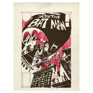 DC Comics - Detective Comics No. 529 Final Cover Prelim by Ed Hannigan | Propstore