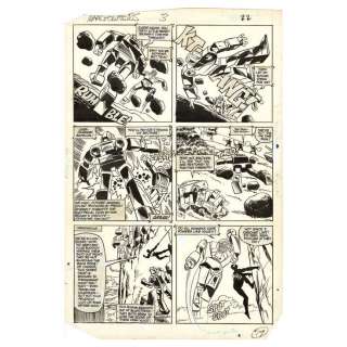 Marvel Comics - Transformers Limited Series No. 3 P. 17 by Frank Springer and Kim DeMulder | Propstore