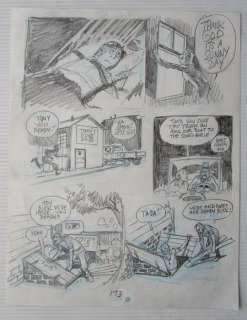 Will eisner - Original Sketch Page (p.173) - To the heart of the storm - 1 Album - 1991 | Catawiki