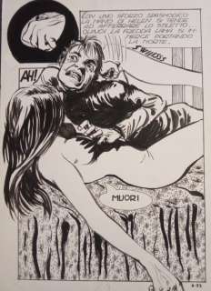 Manara, Milo - 1 Original page - Genius #8 - 1972 | Catawiki