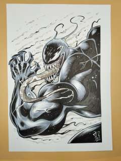 Jordi Tarragona - 1 Original colour drawing - Venom - 2022 | Catawiki