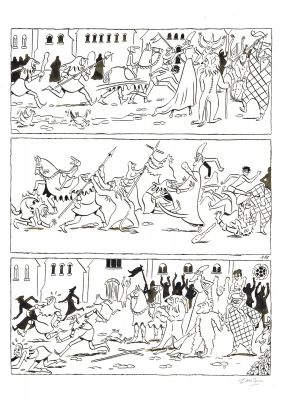 Zanzim | Peau d’homme | La Galerie de la Bande Dessinée