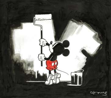 Tony Fernandez - Mickey’s Bright Christmas Spirit - Original Painting - Hand Signed | Catawiki