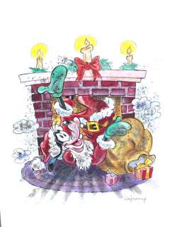 Fernandez, Tony | Original drawing   - GOOFY 3  - Disney Art X-Mas | Catawiki