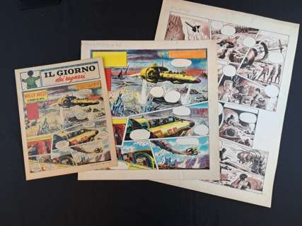 Zeccara, Nevio - 2 Original page - Willie West: il Mondo dei Meta | Catawiki