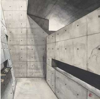 Bruno Watel | BWatel -Ando Museum Honmura-31x31- Tirage/30- | Manjari & Partners