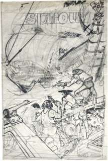 Sirius - 1 Original cover - Simon le danseur T1 - La Rade des Vaisseau- projet de couverture, grand format - 1970 | Catawiki