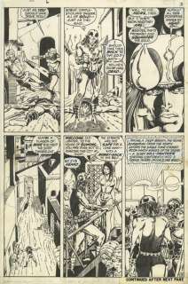Smith, Barry Windsor - CONAN THE BARBARIAN (1970-93) #6 Interior Page | ComicConnect