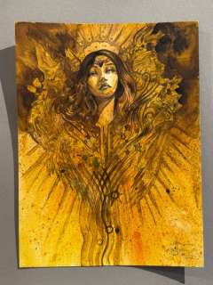 Gwendal Lemercier - 1 Original colour drawing - Götterdämmerung - 2010 | Catawiki