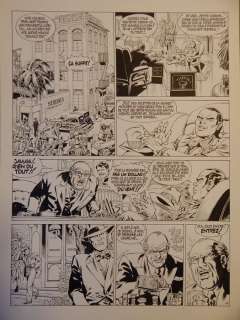 Mitton, Jean-Yves | Original page (p.4)  - Bloed en Stilte 6  - Omerta  - (1997) | Catawiki