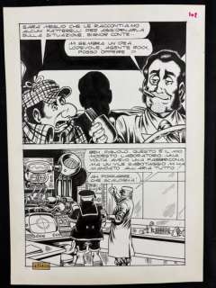 Magnus & Bunker - 1 Original page - Alan Ford - La Minaccia di Aseptik | Catawiki