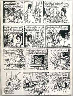 Geerts, Paul / Vandersteen, Willy - 1 Original page - Suske en Wiske 156 - Beminde Barabas - 1975 | Catawiki