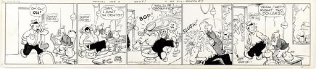 ART HUHTA Original Daily Comic Strip Mescal Ike | eBay Europe (Buy It Now)