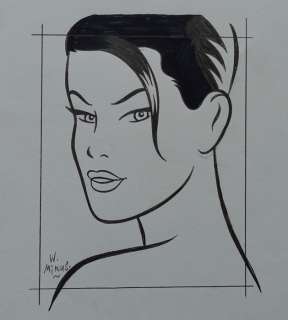 Minus, Walter - 1 Original drawing - Pin Up - Étude 24 | Catawiki