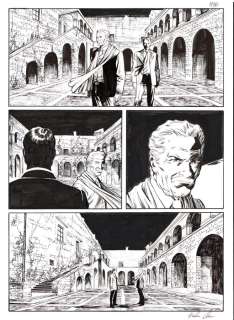Russo, Fabrizio - 5 Original page - Dampyr Speciale #13 - "La terra delle aquile" - 2017 | Catawiki