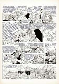 Mitton, Jean-Yves - 1 Original page - Les Survivants de L’Atlantique T1 - Le Secret de Kermadec - 1992 | Catawiki