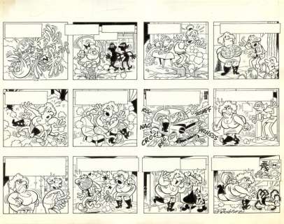 Ibáñez, Francisco - 1 Original page - Mortadelo y Filemón - Clever & Smart : Paling en Ko - 2003 | Catawiki