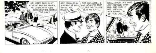 John Prentice - 1 Original page - Rip Kirby | Catawiki