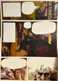 Fernández, Fernando - 1 Original colour page - Dracula - 1984 | Catawiki