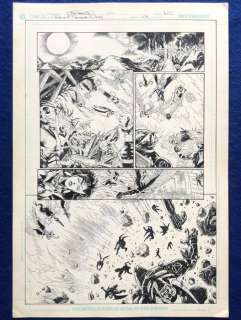 Joe Prado - 1 Original page - The Rann-Thanagar War N°4 - Planche n°10 | Catawiki