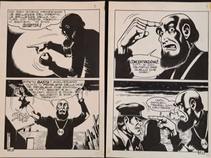 Magnus & Bunker - 2 Original page - Satanik - Tema: Cos’è la Morte | Catawiki