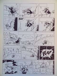 Macherot, Raymond - 1 Épreuve d’impression - Chlorophylle 2 - Chlorophylle et les conspirateurs - 1956 | Catawiki