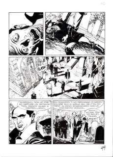 Mari, Nicola - 1 Original page - Dylan Dog Gigante #17 - "La statua di carne" - 2008 | Catawiki