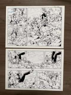 Studio Vandersteen - Laureysens, Walter - 2 Original page - Bessy - L’amulette perdue - page 19 - Histoire BD 437 - 1974 | Catawiki