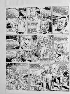 Marniquet - 1 Original page - Mystères en Birmanie - Le livre de Koush - 2004 | Catawiki