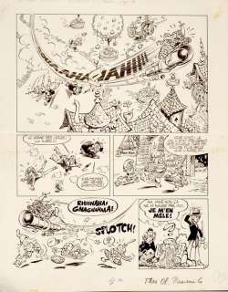 DANY  - Olivier Rameau  - Planche 6 de l’album Le miroir Ã  trois faces édité au[...] | Vermot et Associés