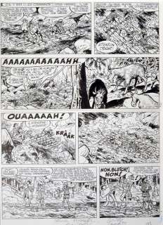 LAMBIL Willy  - Les Tuniques bleues  - Planche 13 de l’album L’or du Quebec[...] | Vermot et Associés