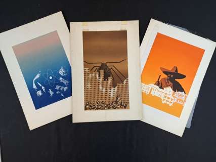 Thole, Karel - 3 Original cover - Classici di Fantascienza: Le Città Che Ci Aspettano e Altri - 1977 | Catawiki