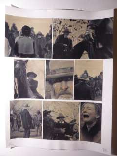 Le Hénanff, Fabrice - 1 Colour pencil drawing - Lawmen 1 page 27 - 2023 | Catawiki