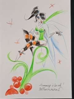 Lapone, Antonio - 1 Original colour drawing - Hommage a Loisel | Catawiki