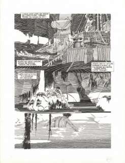 Michel Durand - Planche originale n°110 - Les Travailleurs de la mer