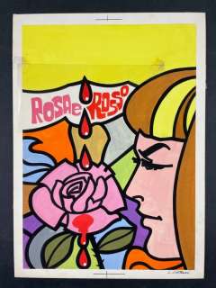 Corteggi, Luigi - 1 Original cover - Satanik - Satanik Rosa e Rosso