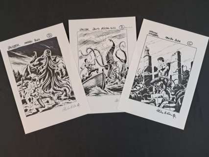 Piccinelli, Alessandro - 6 Original drawing - Zagor Fantasy - 2024 | Catawiki