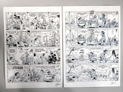 Stedo - 2 Original page - Napoléon - Tomes 1 et 2 - 2016 | Catawiki