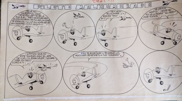 Coll i Coll, Josep - 1 Original drawing - Piloto Malhumorado | Catawiki