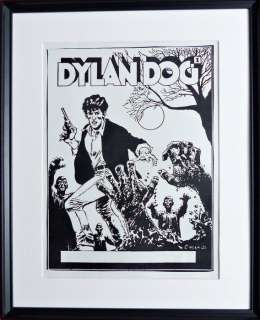 Villa, Claudio - 1 Production originale d’acétate - Dylan Dog - L’alba dei morti viventi - 1986 | Catawiki