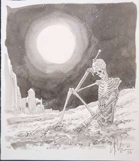 Eric Liberge - 1 Original drawing - Mardi Gras Descendre | Catawiki